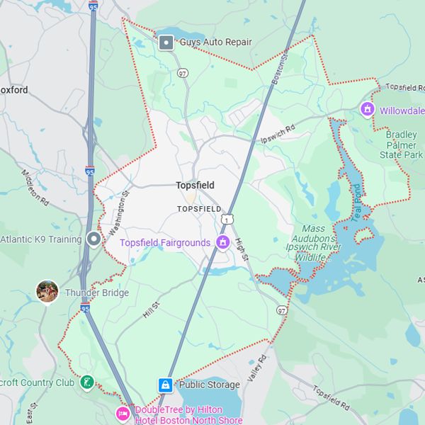 Topsfield roofing company service area