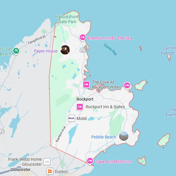 Rockport, MA map