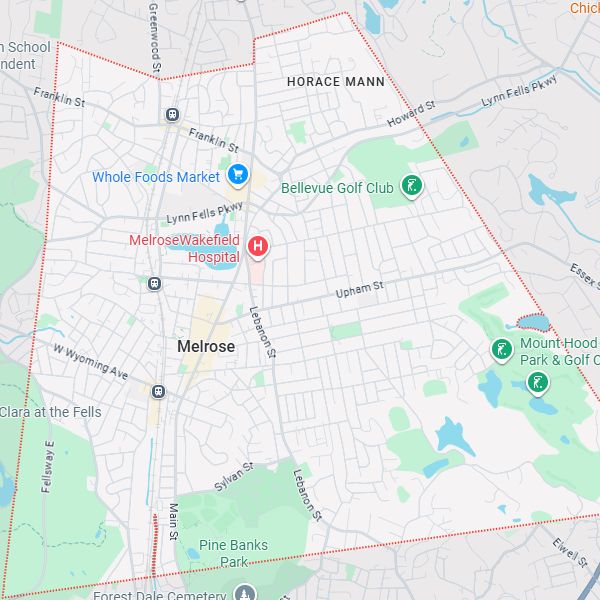 Melrose map