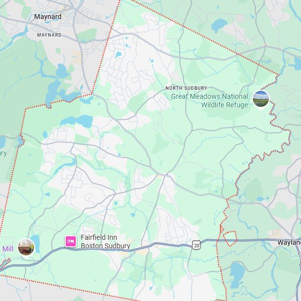 Sudbury map
